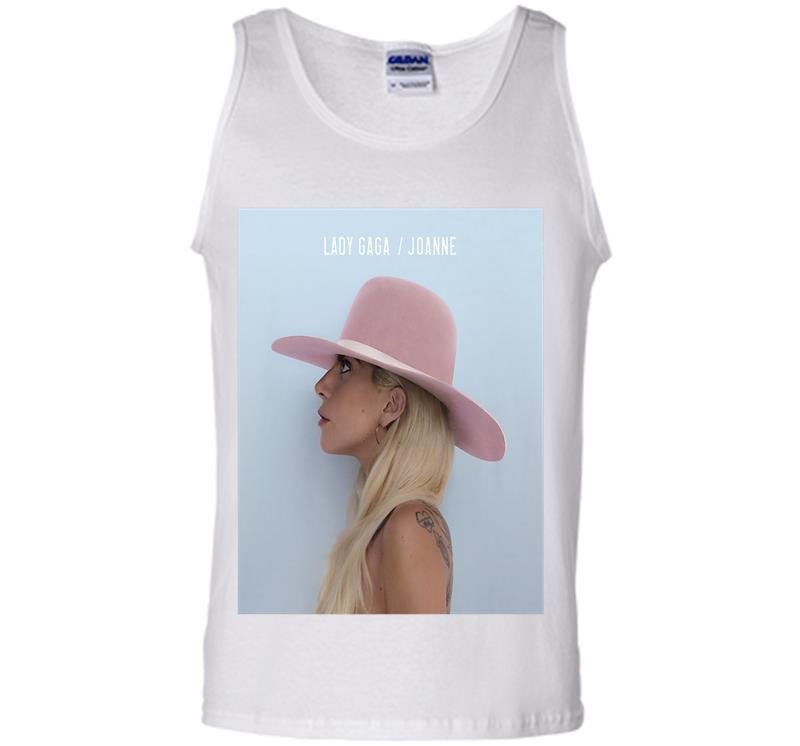 Inktee Store - Lady Gaga Official Joanne Album Art Premium Mens Tank Top Image