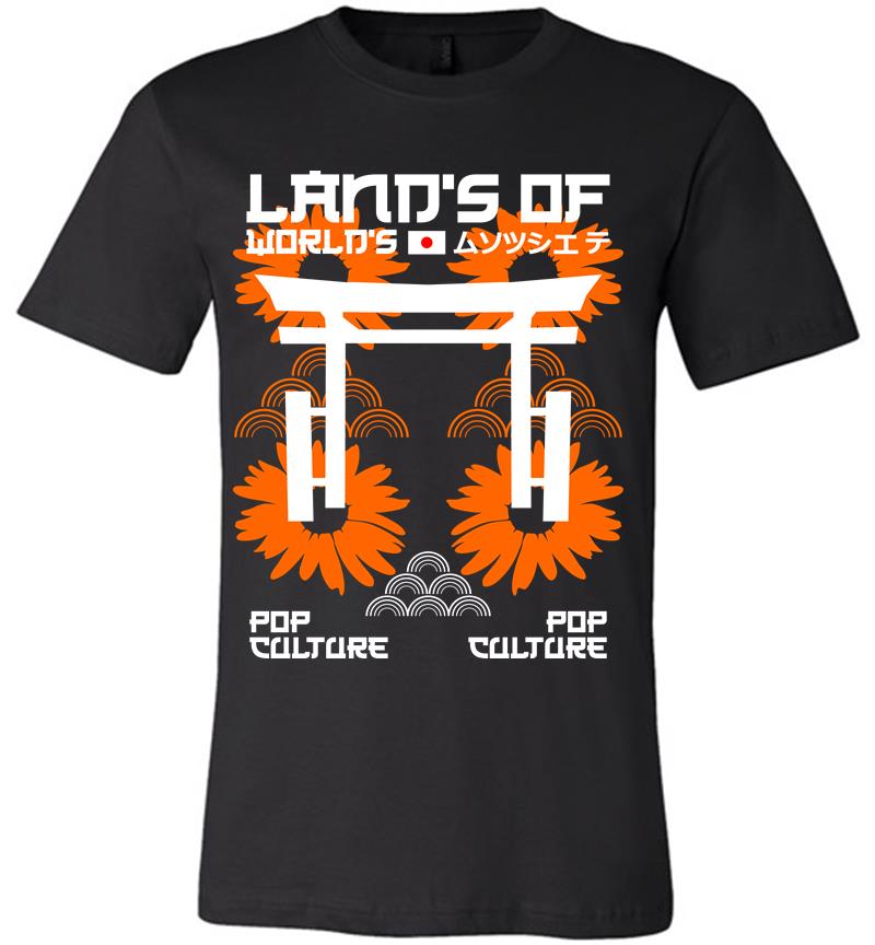 Land Of Worlds Pop Culture Premium T-Shirt