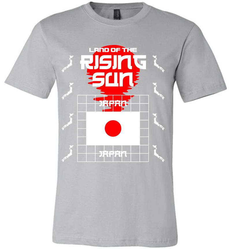 Inktee Store - Land Of The Rising Sun Premium T-Shirt Image