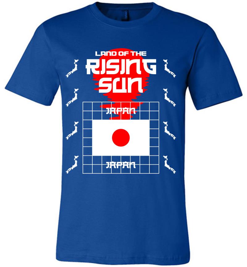 Inktee Store - Land Of The Rising Sun Premium T-Shirt Image