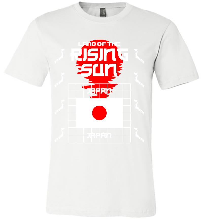 Inktee Store - Land Of The Rising Sun Premium T-Shirt Image