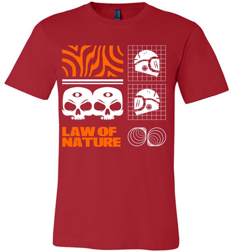Inktee Store - Law Of Nature Premium T-Shirt Image