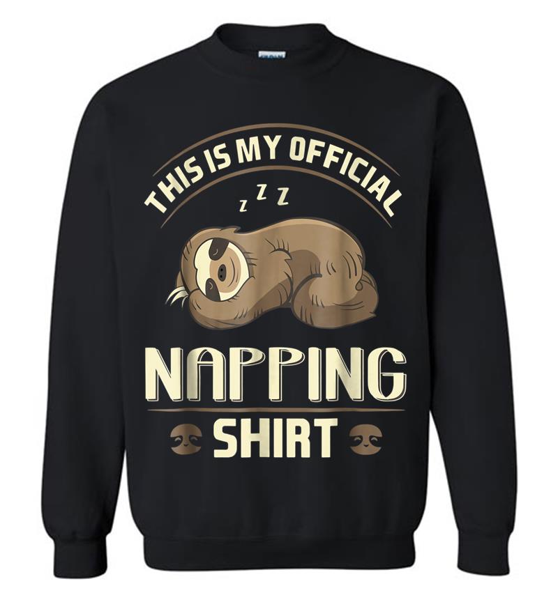 Lazy Baby Sloth Official Napping Sweatshirt