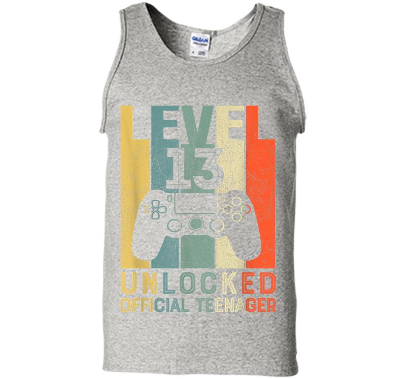 Level 13 Unlocked Official Nager 13 Birthday Mens Tank Top
