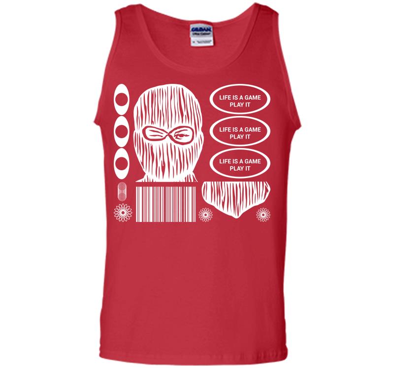 Inktee Store - Life Is A Game Men Tank Top Image