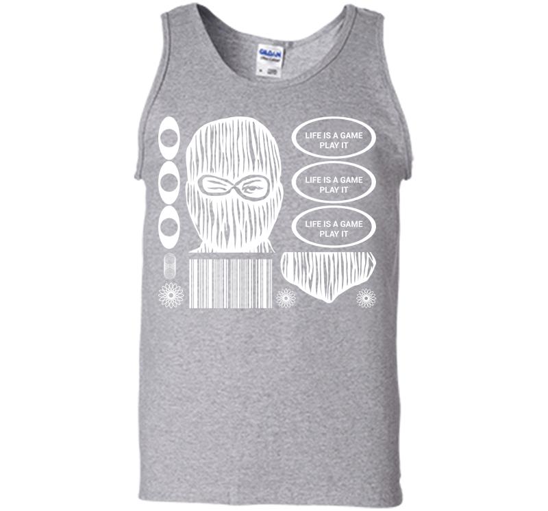 Inktee Store - Life Is A Game Men Tank Top Image
