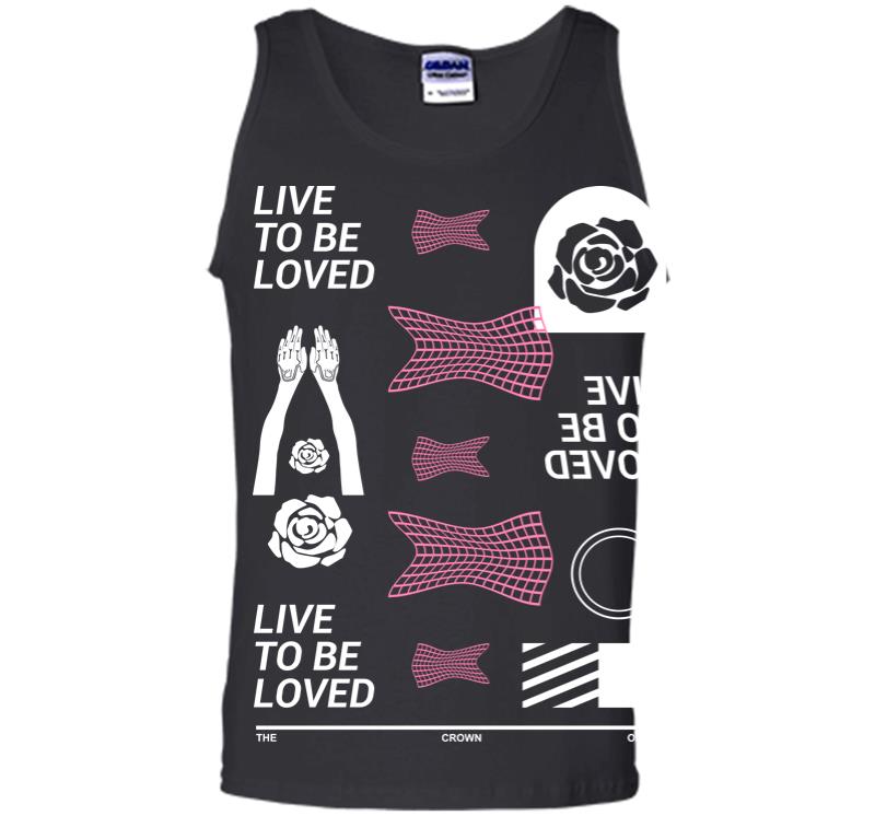 Live To Be Loved Men Tank Top