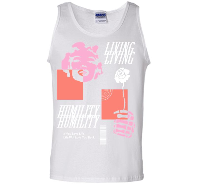 Inktee Store - Living Humility Men Tank Top Image