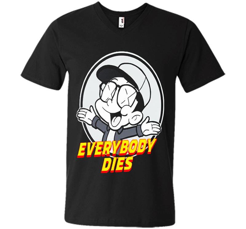 Logic Everybody Dies V-Neck T-Shirt