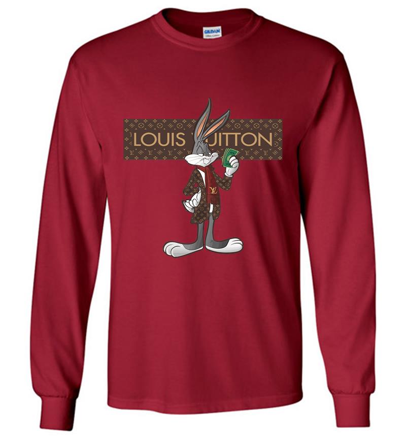 Louis Vuitton Bugs Bunny Stay Stylish V-neck T-shirt - Inktee Store