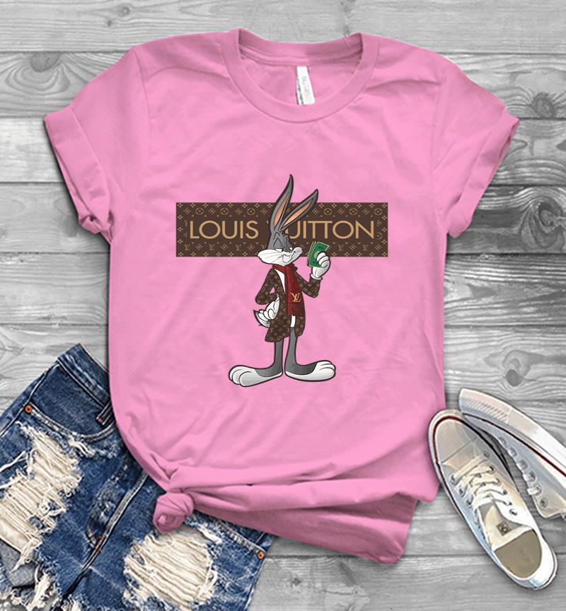 Inktee Store - Louis Vuitton Bugs Bunny Stay Stylish Men T-Shirt Image