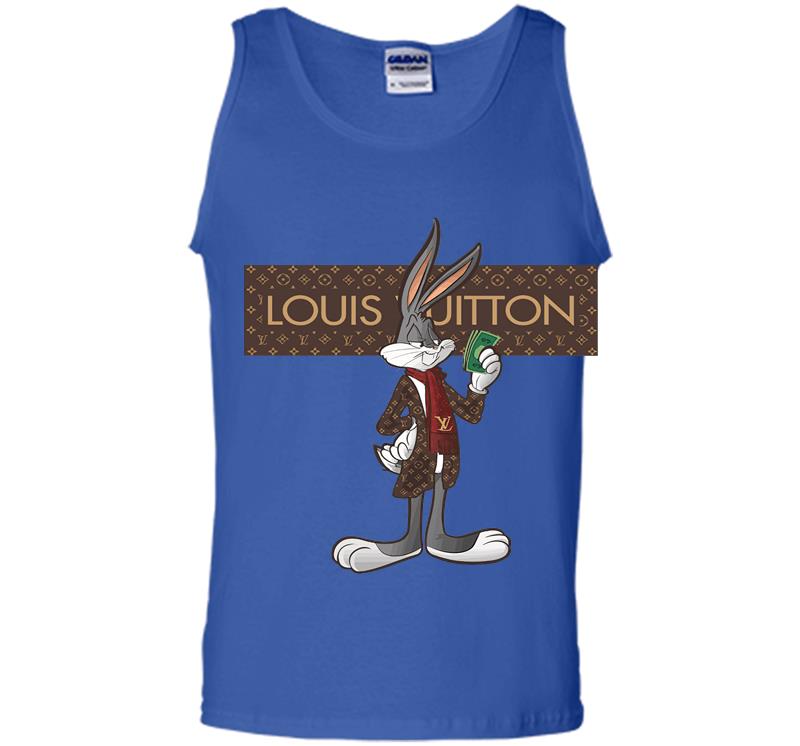 Inktee Store - Louis Vuitton Bugs Bunny Stay Stylish Men Tank Top Image