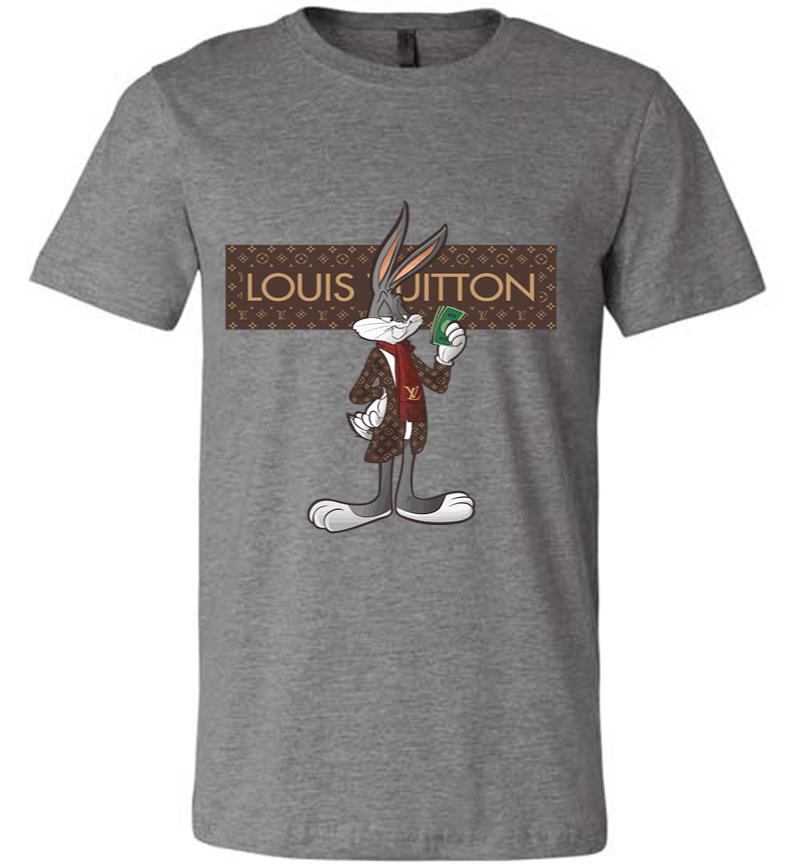 Inktee Store - Louis Vuitton Bugs Bunny Stay Stylish Premium T-Shirt Image