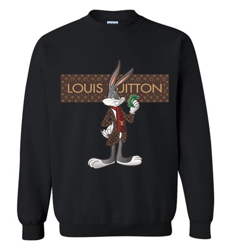 Louis Vuitton With Bugs Bunny Brand Crewneck Tee - Blinkenzo