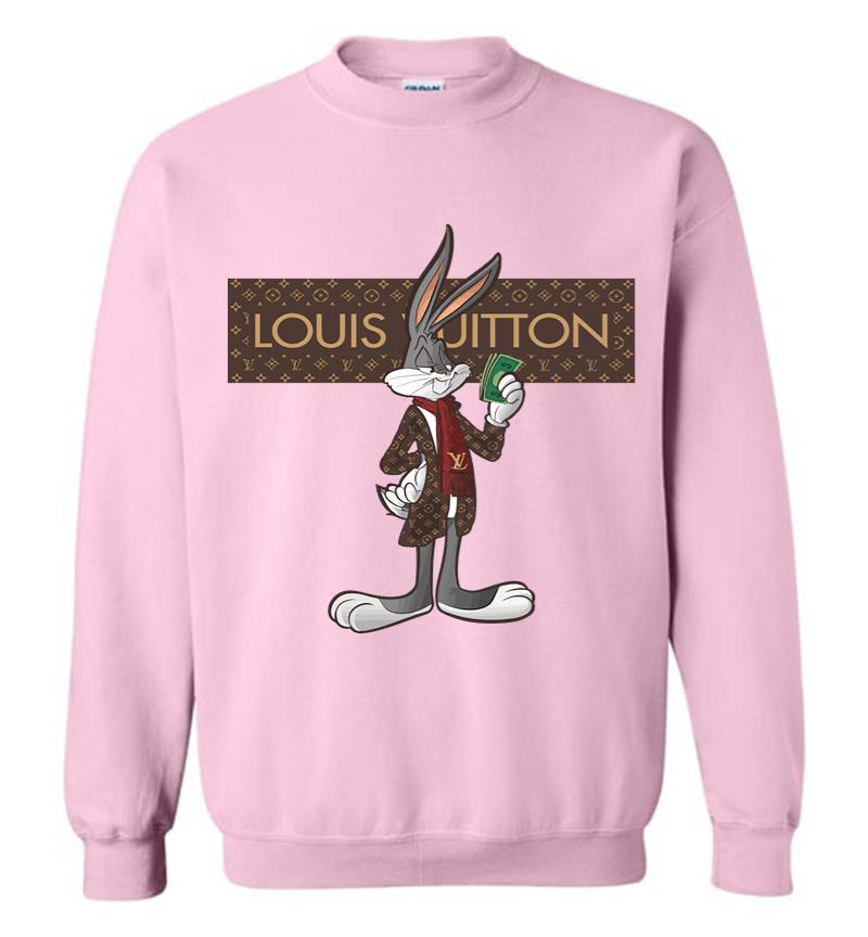 Inktee Store - Louis Vuitton Bugs Bunny Stay Stylish Sweatshirt Image