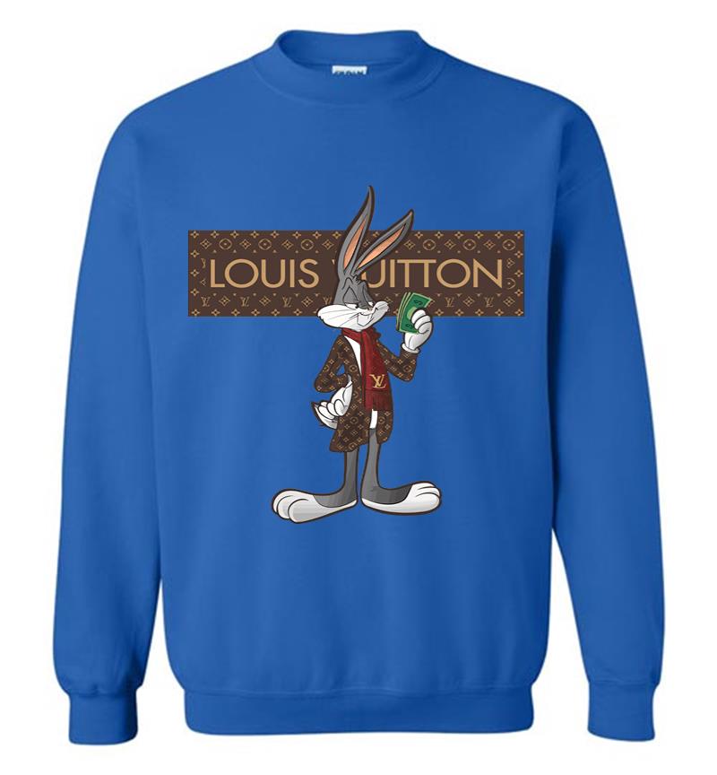Inktee Store - Louis Vuitton Bugs Bunny Stay Stylish Sweatshirt Image