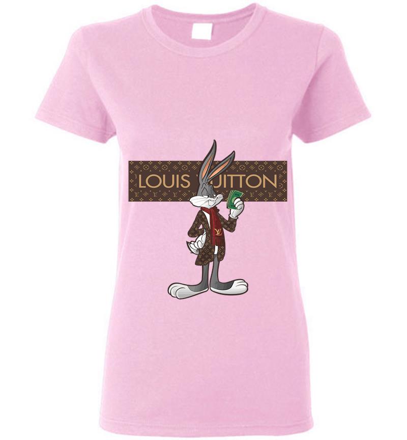 Inktee Store - Louis Vuitton Bugs Bunny Stay Stylish Women T-Shirt Image