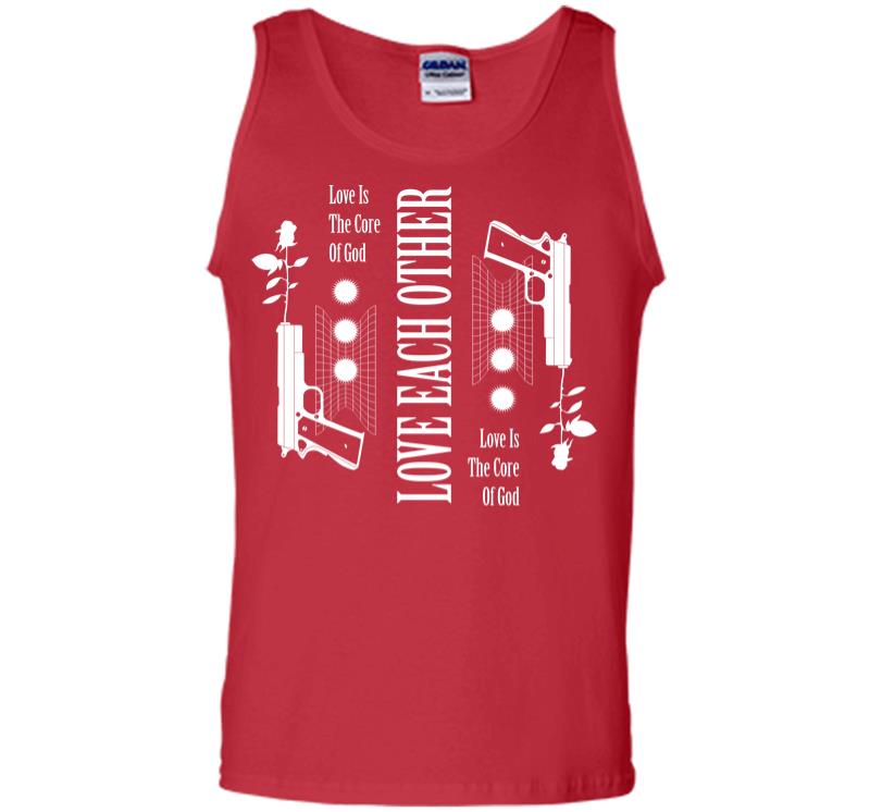 Inktee Store - Love Each Other Men Tank Top Image