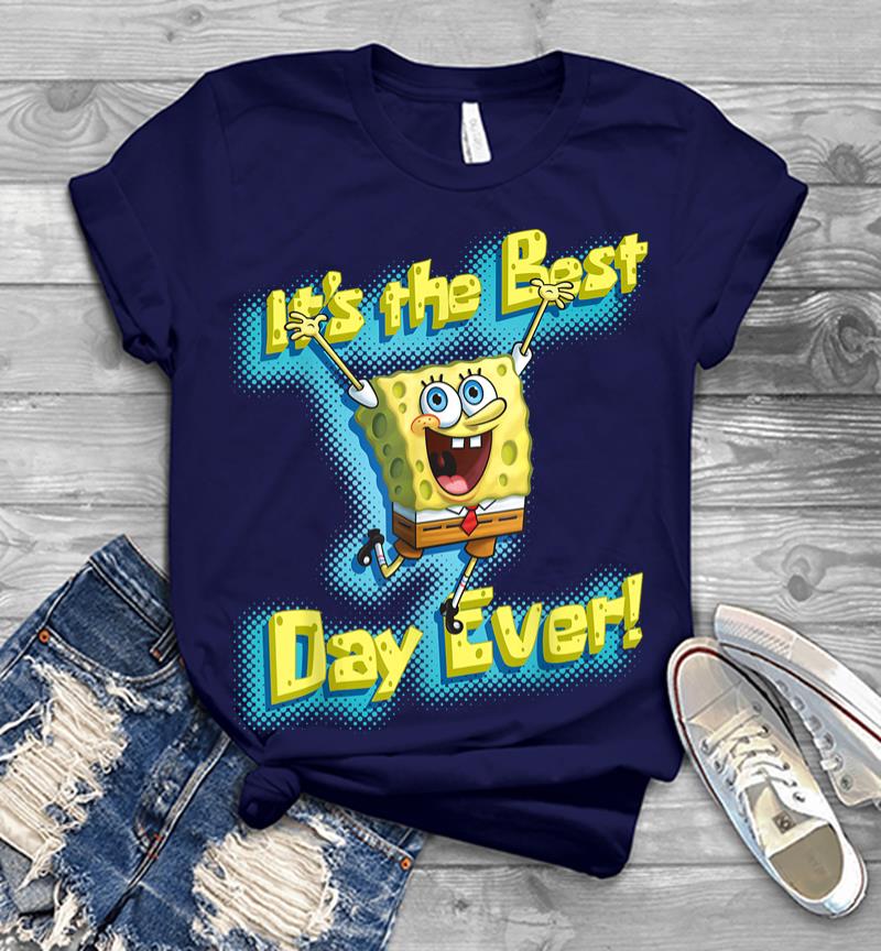 Inktee Store - Mademark X Spongebob Squarepants Spongebob Squarepants Its The Best Day Ever Men T-Shirt Image