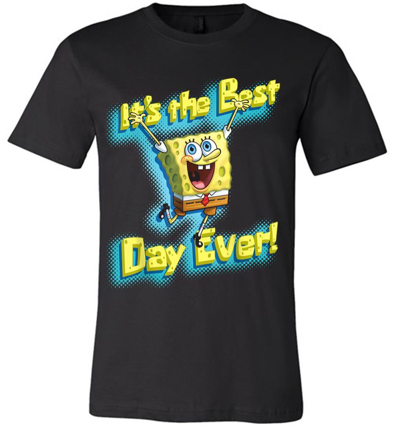 Mademark X SpongeBob SquarePants SpongeBob SquarePants Its The Best Day Ever Premium T-shirt