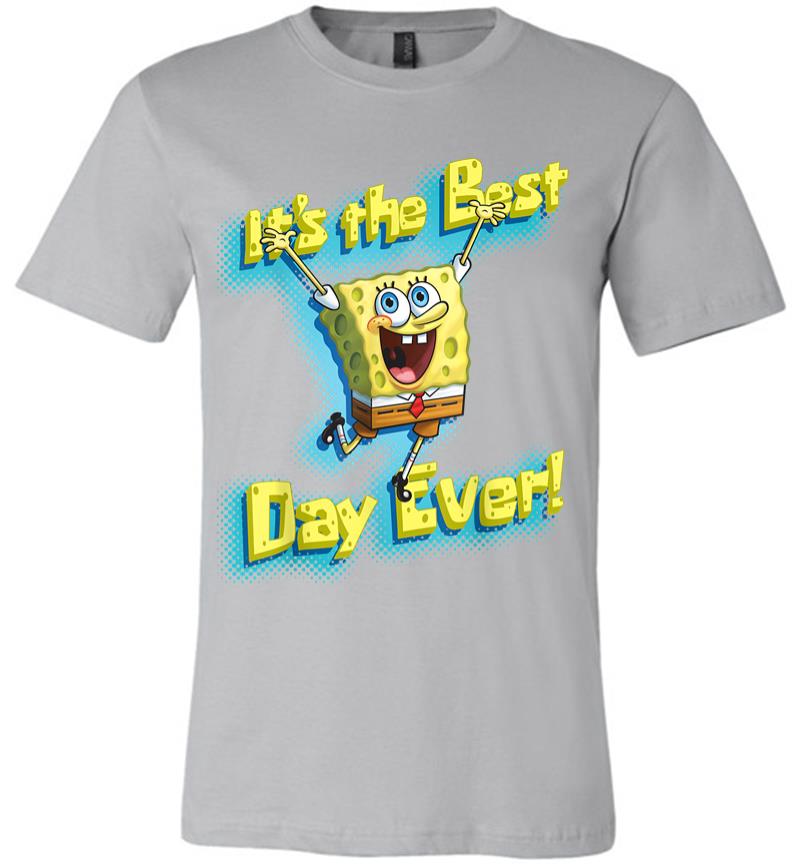 Inktee Store - Mademark X Spongebob Squarepants Spongebob Squarepants Its The Best Day Ever Premium T-Shirt Image