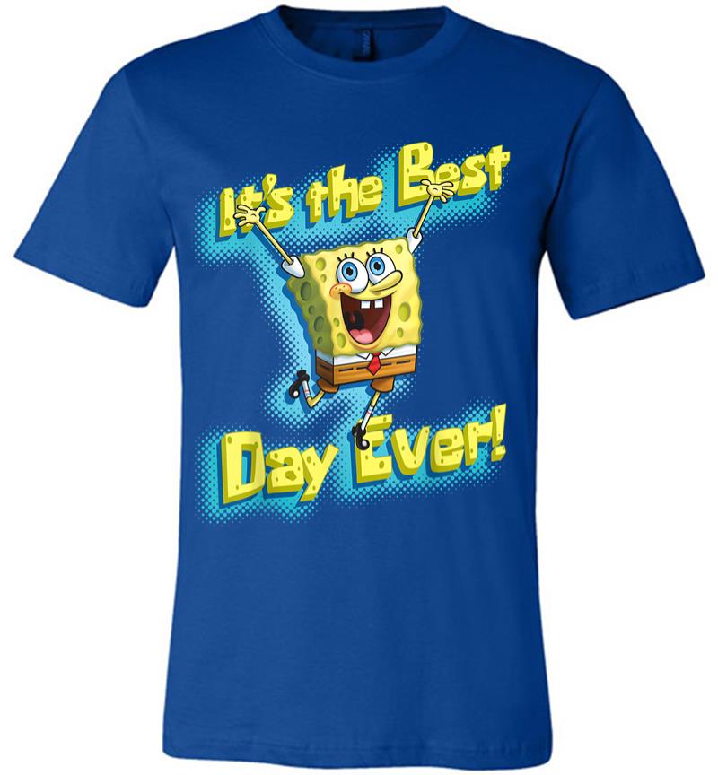 Inktee Store - Mademark X Spongebob Squarepants Spongebob Squarepants Its The Best Day Ever Premium T-Shirt Image
