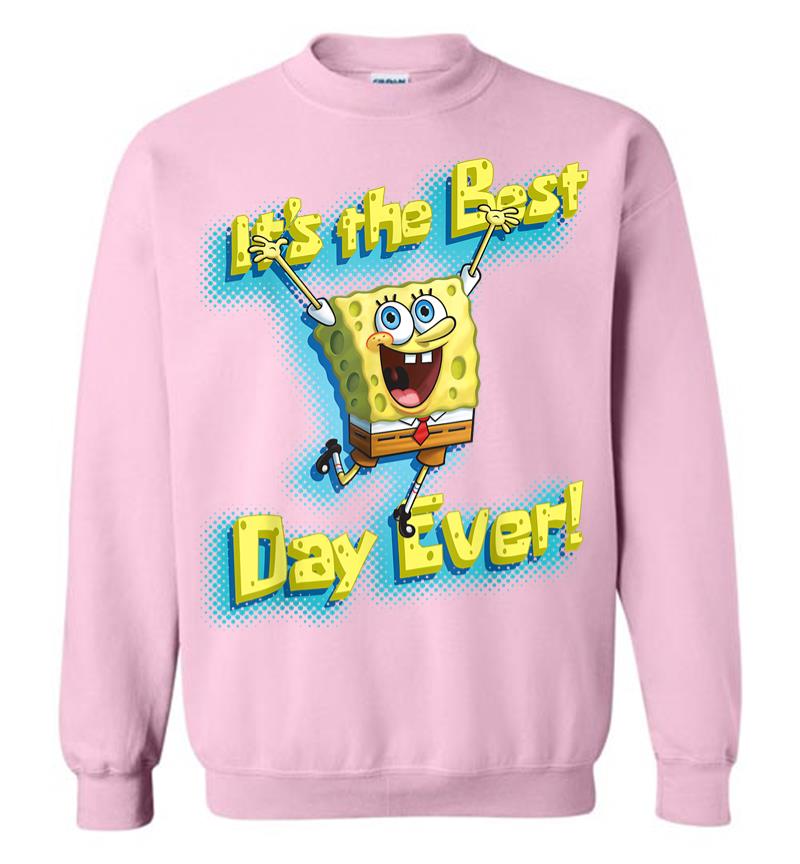 Inktee Store - Mademark X Spongebob Squarepants Spongebob Squarepants Its The Best Day Ever Sweatshirt Image