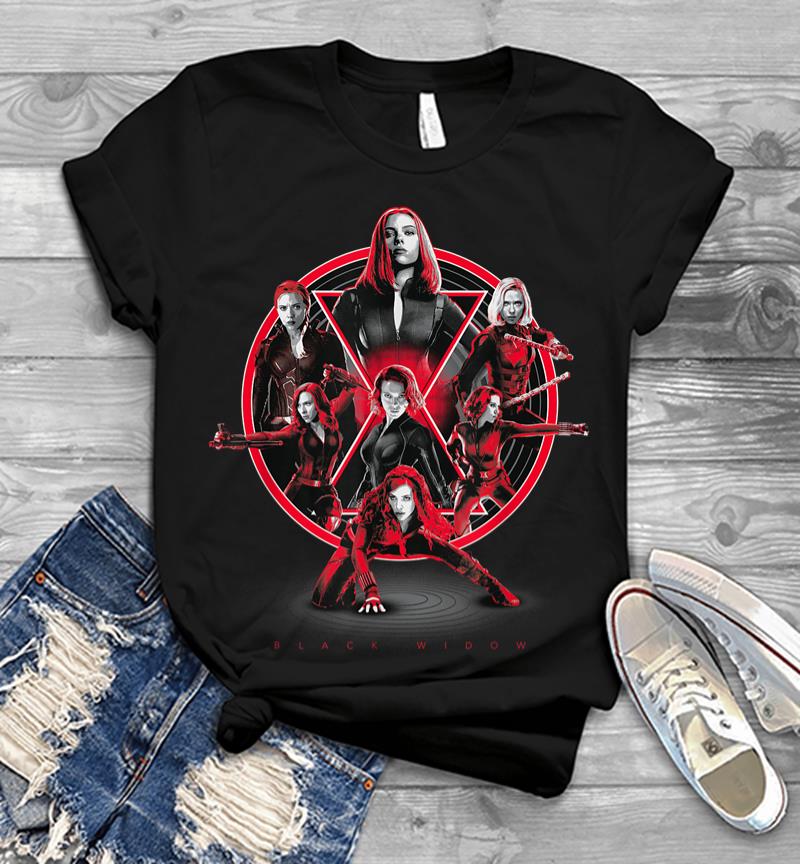 Marvel Avengers Black Widow Multiplied Men T-Shirt