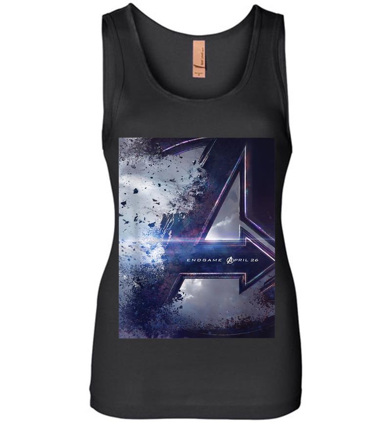 Marvel Avengers Endgame Movie Poster Graphic Womens Jersey Tank Top