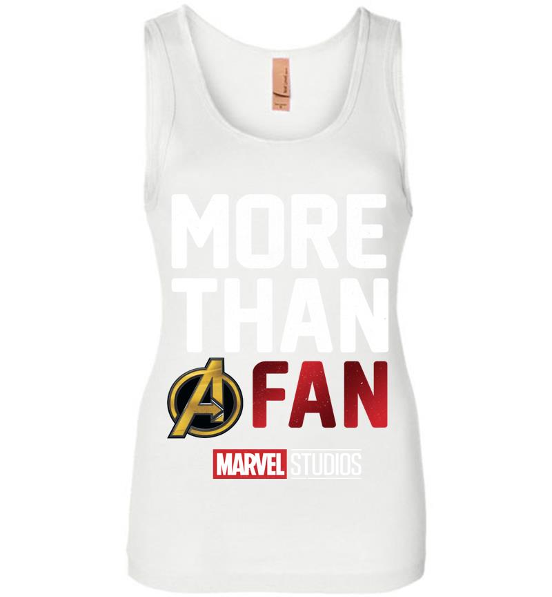 Inktee Store - Marvel Avengers More Than A Fan 2019 Womens Jersey Tank Top Image