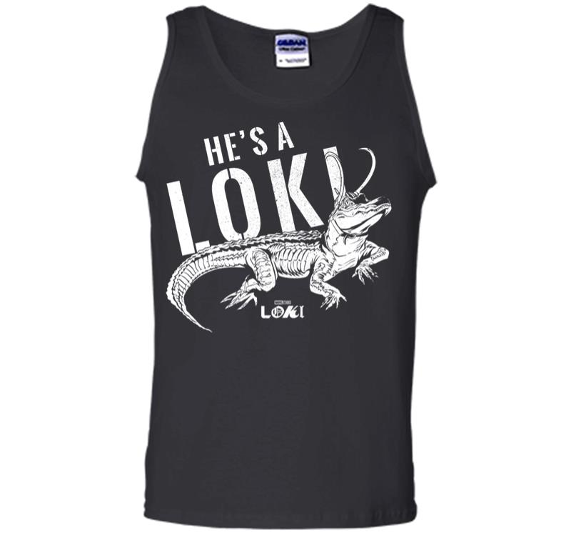 Marvel Loki Alligator He's A Loki Men Tank Top