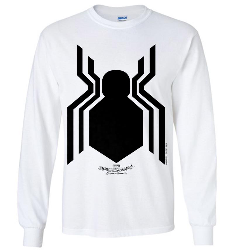 Inktee Store - Marvel Spider-Man Homecoming Official Logo Premium Long Sleeve T-Shirt Image
