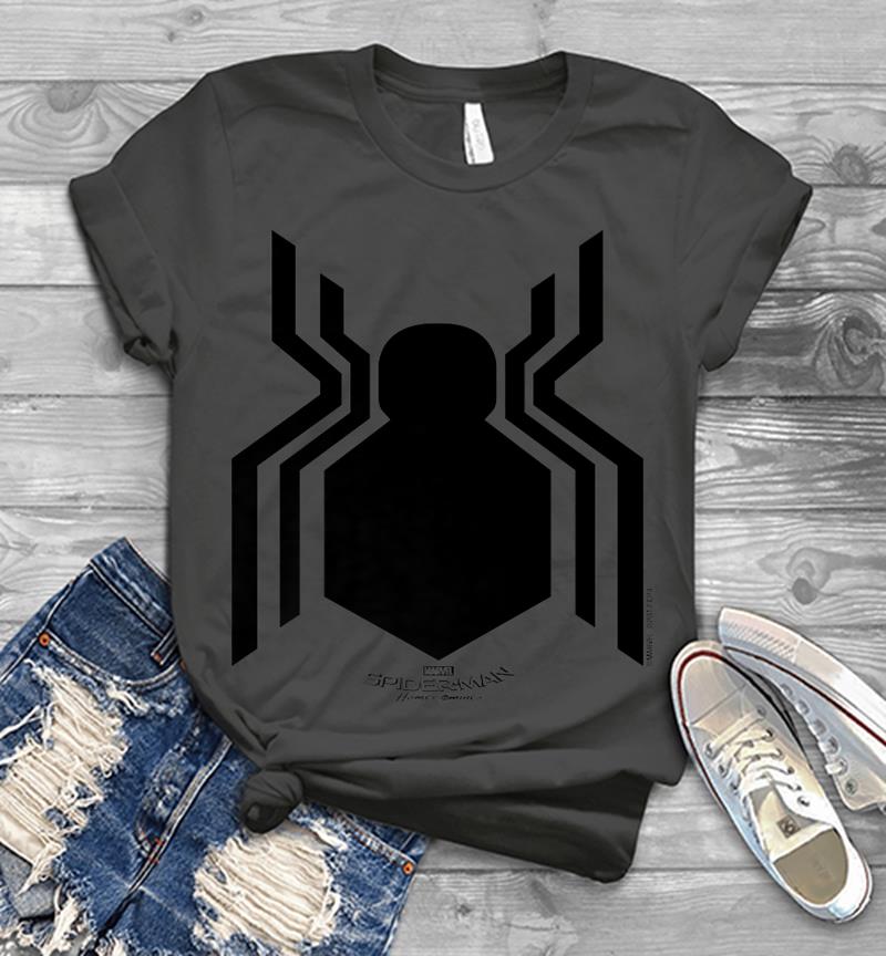 Inktee Store - Marvel Spider-Man Homecoming Official Logo Premium Mens T-Shirt Image