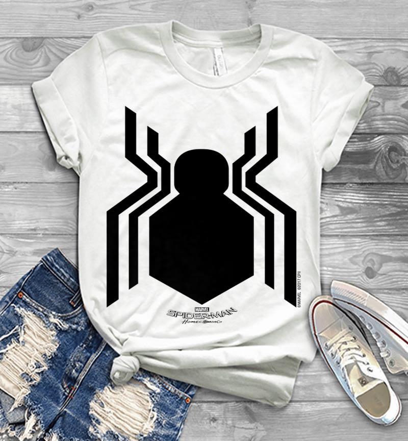 Inktee Store - Marvel Spider-Man Homecoming Official Logo Premium Mens T-Shirt Image