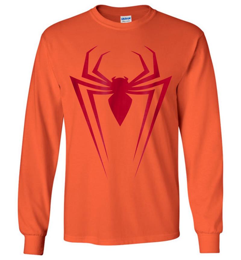 Inktee Store - Marvel Spider-Man Icon Graphic C1 Long Sleeve T-Shirt Image