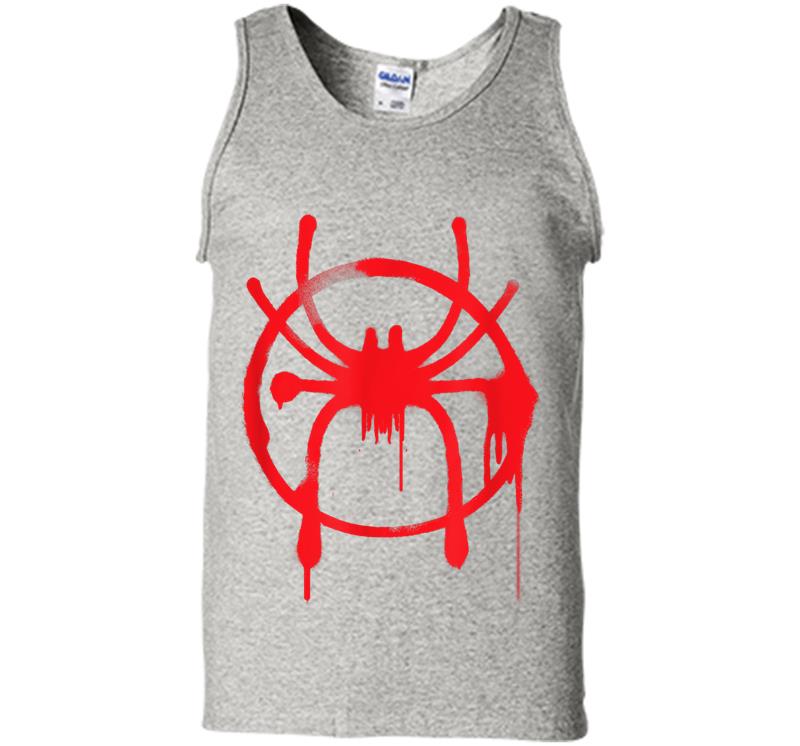 Marvel Spider-man Into The Spider-verse Red Icon Mens Tank Top