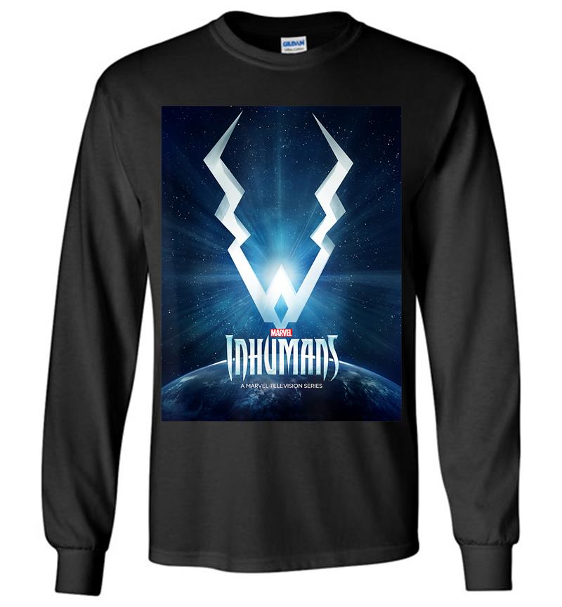 Marvel The Inhumans Tv Series Official Poster Long Sleeve T-shirt