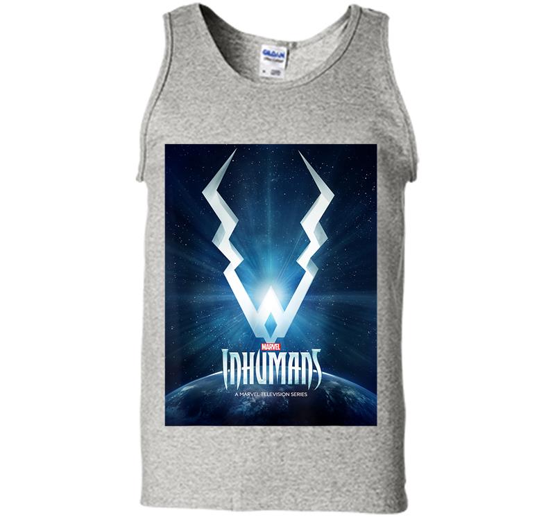 Marvel The Inhumans Tv Series Official Poster Mens Tank Top
