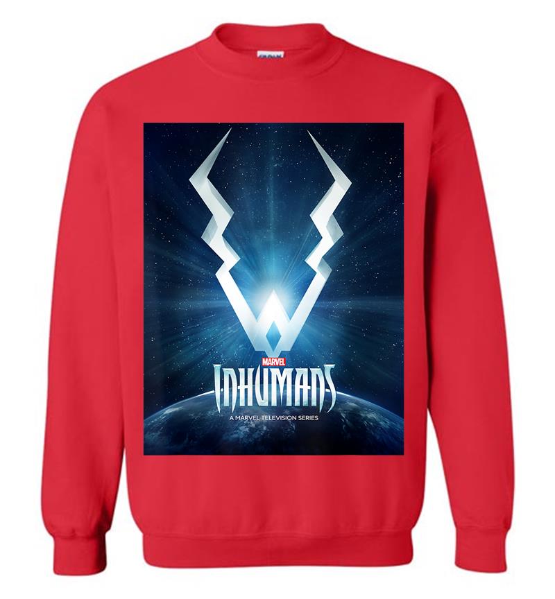 Inktee Store - Marvel The Inhumans Tv Series Official Poster Sweatshirt Image