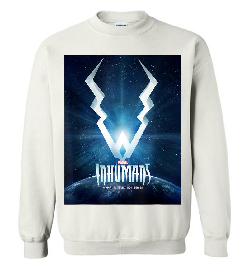 Inktee Store - Marvel The Inhumans Tv Series Official Poster Sweatshirt Image