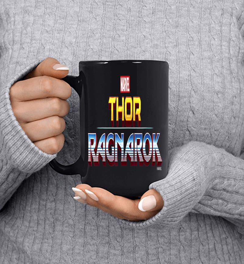 Marvel Thor Ragnarok Official Film Logo Graphic Mug