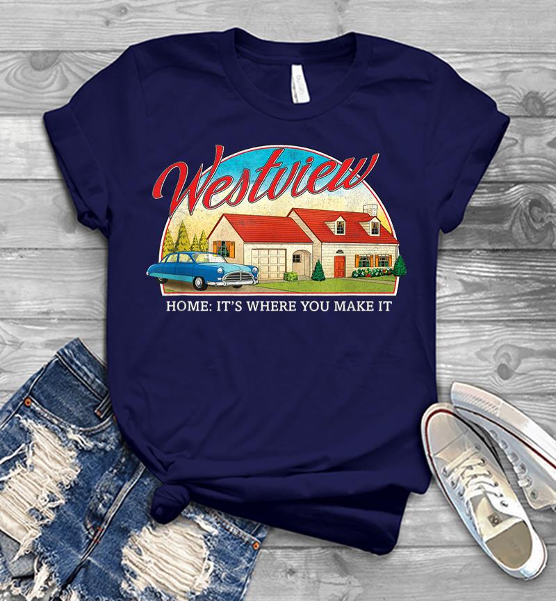 Inktee Store - Marvel Wandavision Westview Retro Men T-Shirt Image
