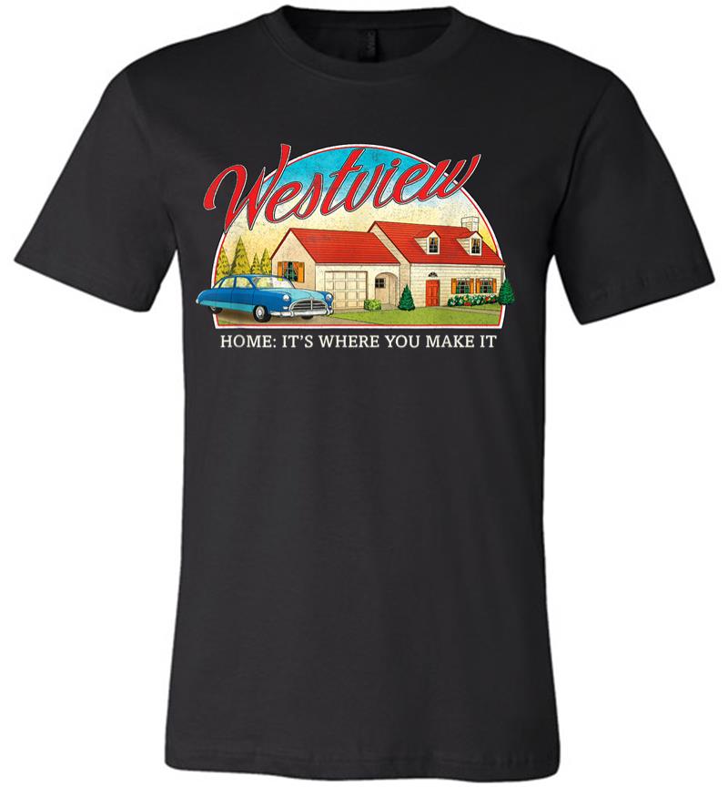 Marvel WandaVision Westview Retro Premium T-shirt