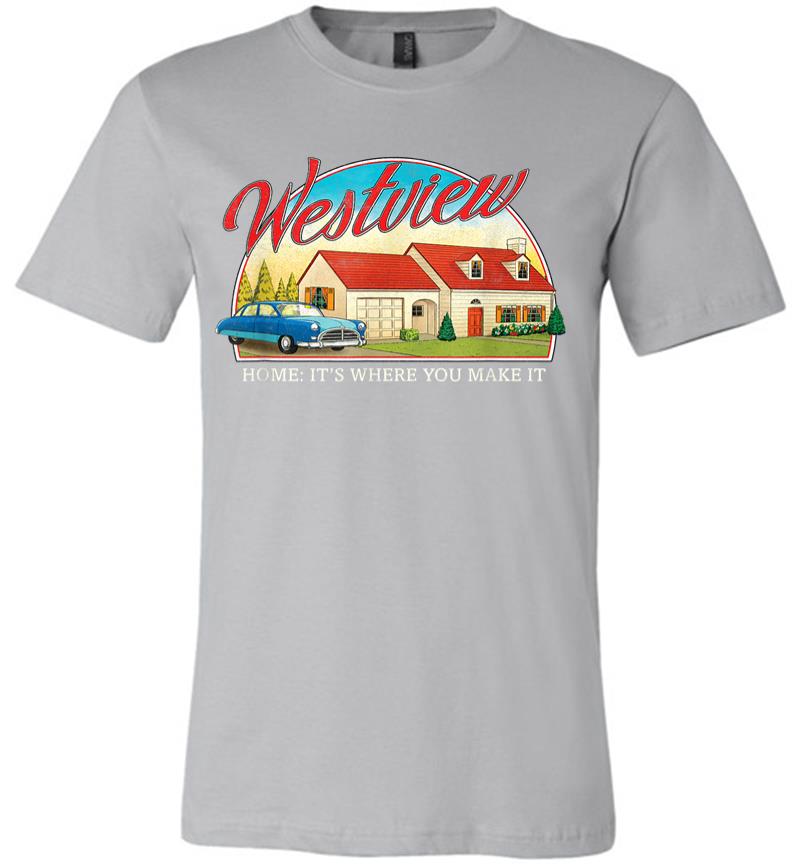 Inktee Store - Marvel Wandavision Westview Retro Premium T-Shirt Image