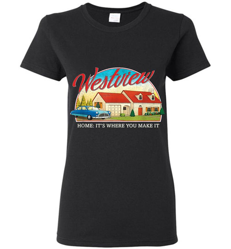 Marvel WandaVision Westview Retro Women T-shirt