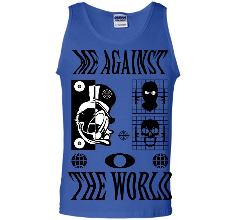 Inktee Store - Me Against The World Men Tank Top Image