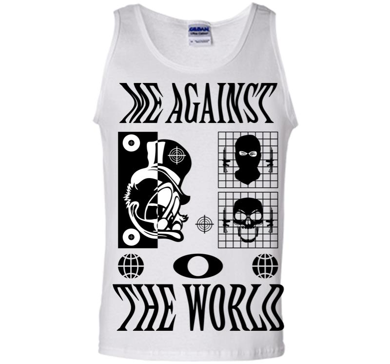 Inktee Store - Me Against The World Men Tank Top Image