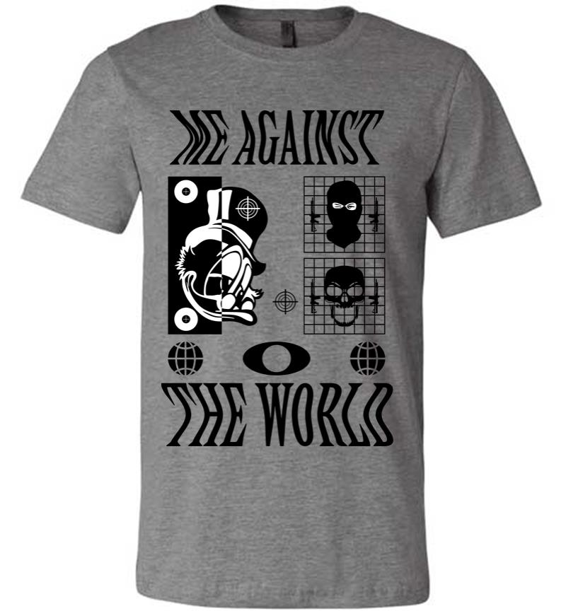 Inktee Store - Me Against The World Premium T-Shirt Image