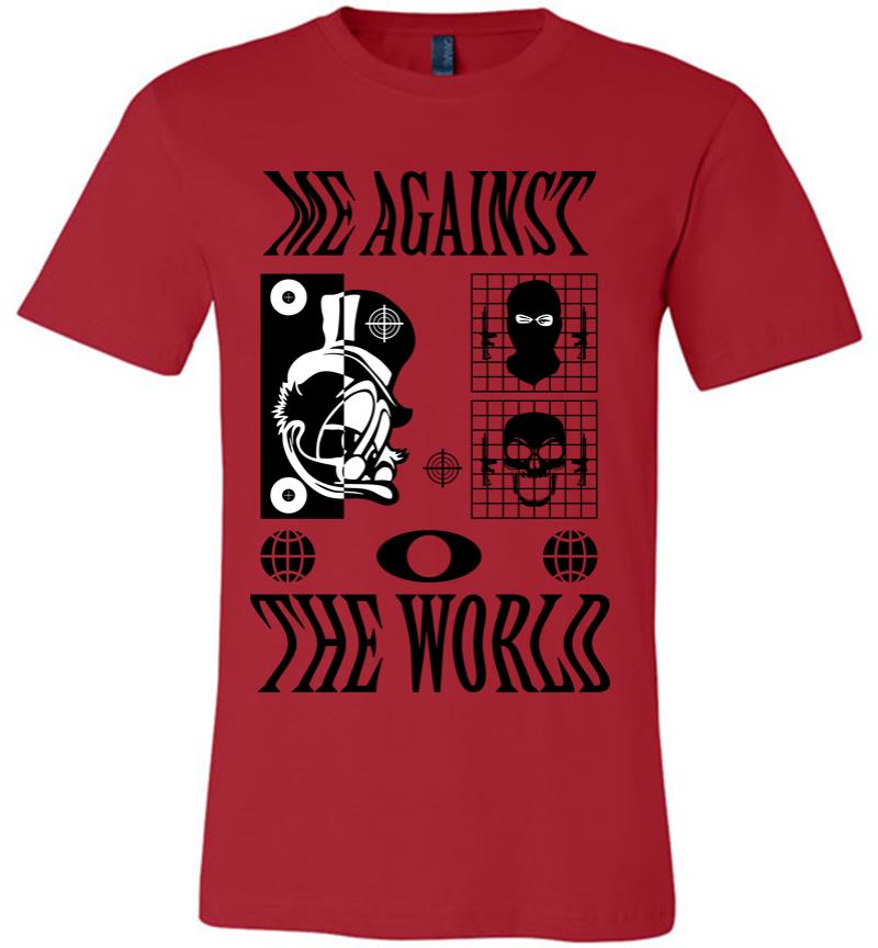 Inktee Store - Me Against The World Premium T-Shirt Image