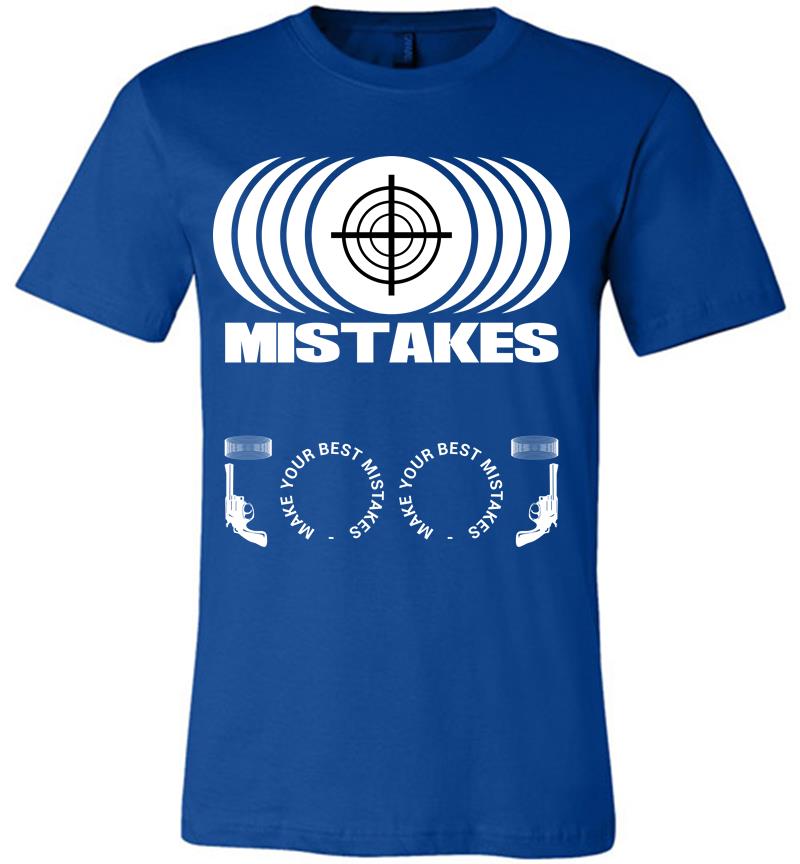 Inktee Store - Mistakes Premium T-Shirt Image